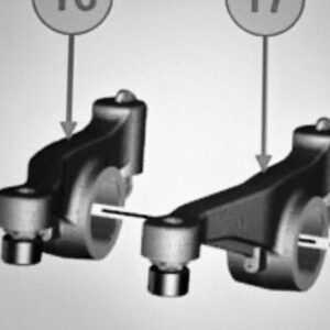 Коромисло впуску (INTAKE ROCKER ARM) для дизельних двигунів Lombardini/Kohler (Ломбардіні/Колер) ED0015413310-S